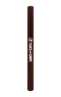 W7 Twist & Shape 2in1 Pencil Dark Brown