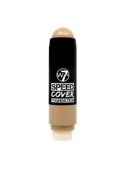 W7 Speed Cover Foundation Stick with Sponge Applicator New Beige