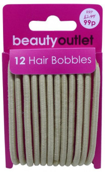 Beauty Outlet 12 Hair Bobbles in Blonde & Brown