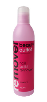 Beauty Outlet Nail Polish Remover Acetone 250ml