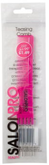 Beauty SalonPro Teasing Comb Pink BEAU134