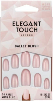 Elegant Touch False Nails Ballet Blush