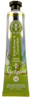 Ginspired Hand Cream Elderflower & Cucumber