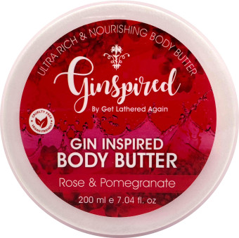 Ginspired Ultra Rich & Nourishing Body Butter Rose & Pomegranate