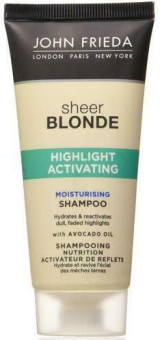 John Frieda Sheer Blonde Highlight Activating Moisturising Shampoo 50ml