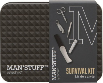 Man Stuff Survival Tin Gift Set