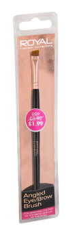 Royal Cosmetics Angled Eyebrow Brush Beauty outlet Rose gold