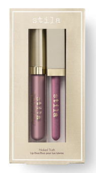 Stila Naked Truth Lip Duo Liquid Lipstick Baci & Lip Gloss Synergy
