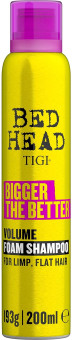 Tigi Bed Head Bigger The Better Foam Shampoo 200ml