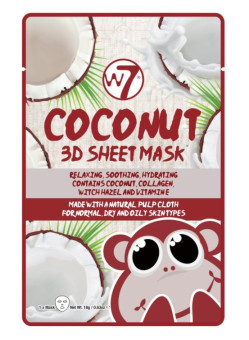 W7 Coconut 3D Sheet Mask