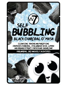 W7 Self Bubbling Black Charcoal O2 Mask