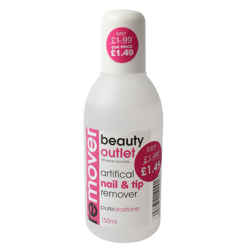 Beauty Outlet Artificial Nail & Tip Polish Remover 150ml