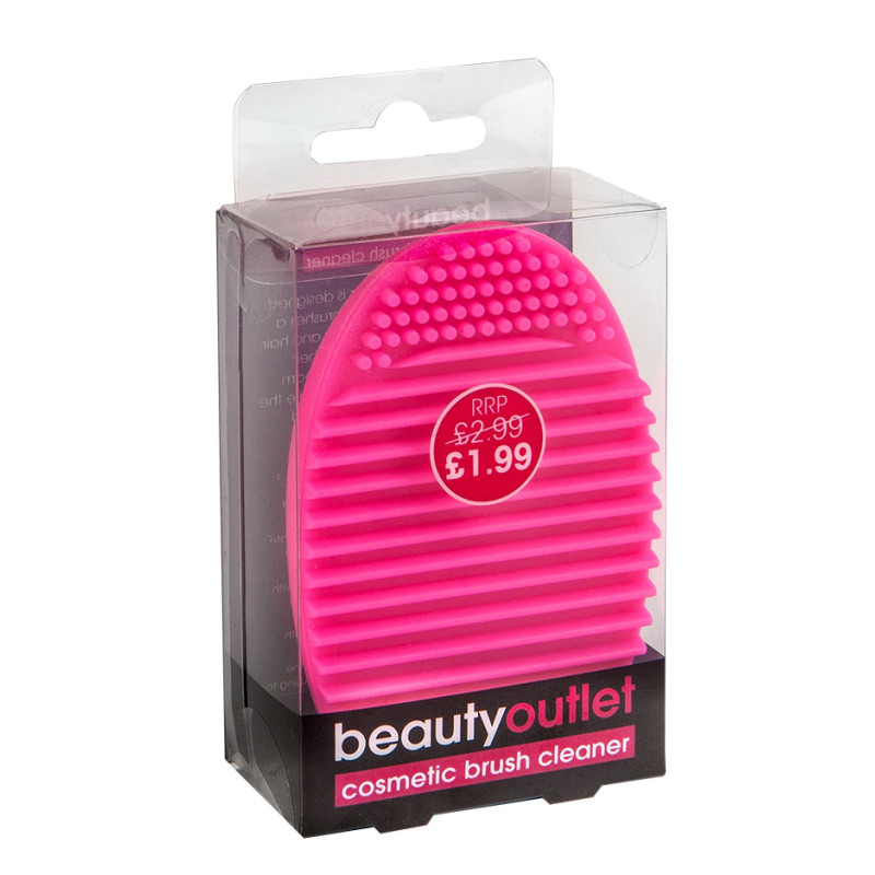 Beauty Outlet Cosmetic Brush Cleaner Pink