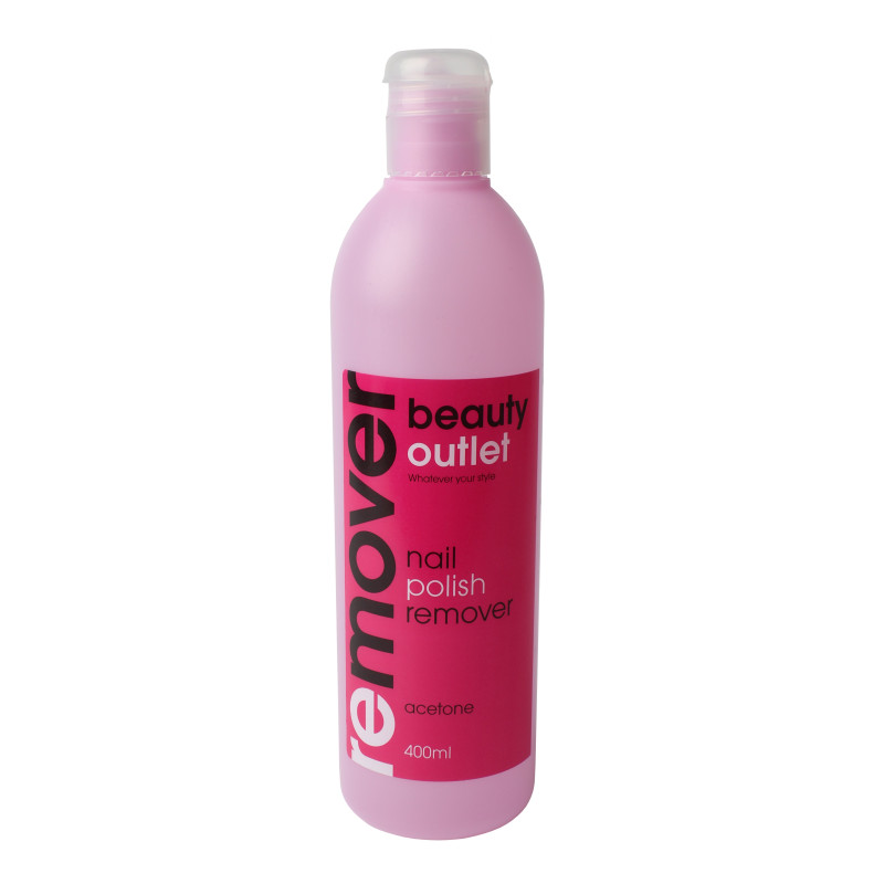 Beauty Outlet Nail Polish Remover Acetone 400ml