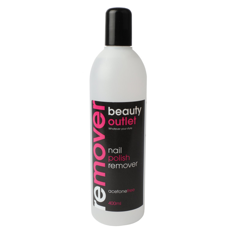 Beauty Outlet Nail Polish Remover Acetone Free 400ml