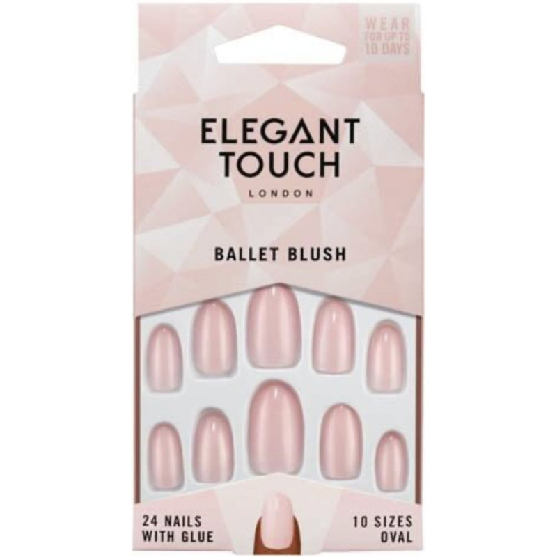 Elegant Touch False Nails Ballet Blush