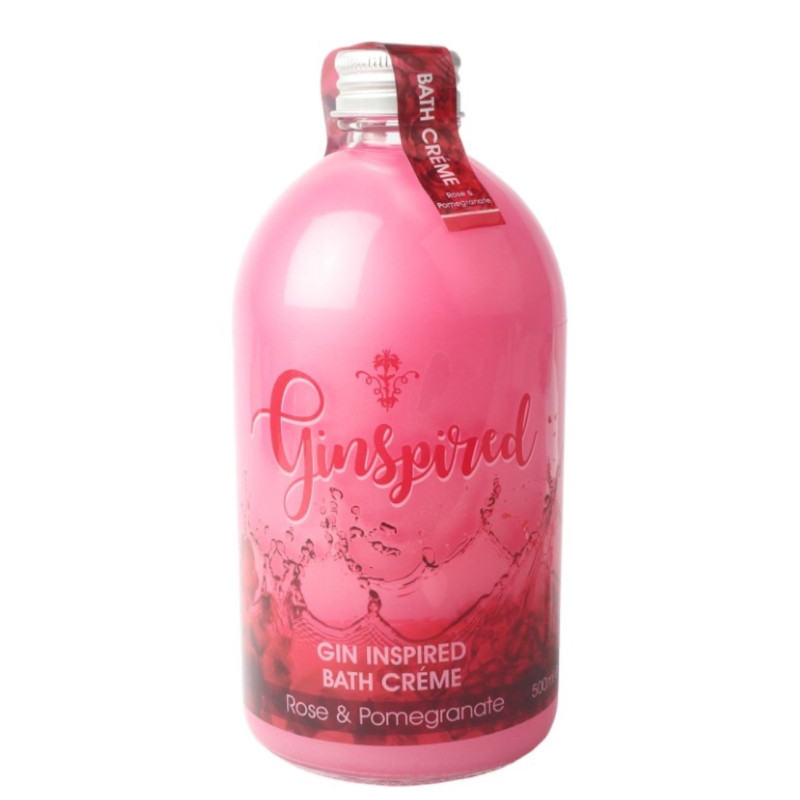 Ginspired Bath Creme Rose & Pomegranate