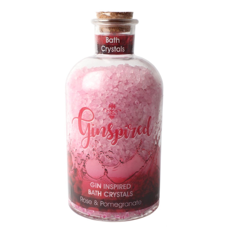 Ginspired Bath Crystals Rose & Pomegranate