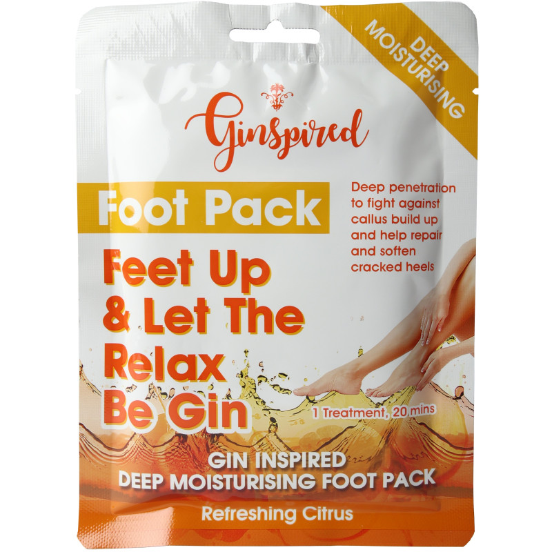 Ginspired Footpacks Refreshing Citrus