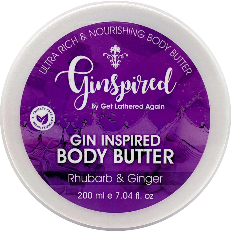 Ginspired Ultra Rich & Nourishing Body Butter Rhubarb & Ginger