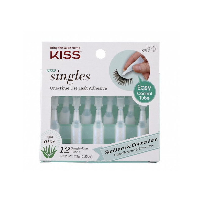 Kiss Singles One Time Lash Adhesive with Aloe