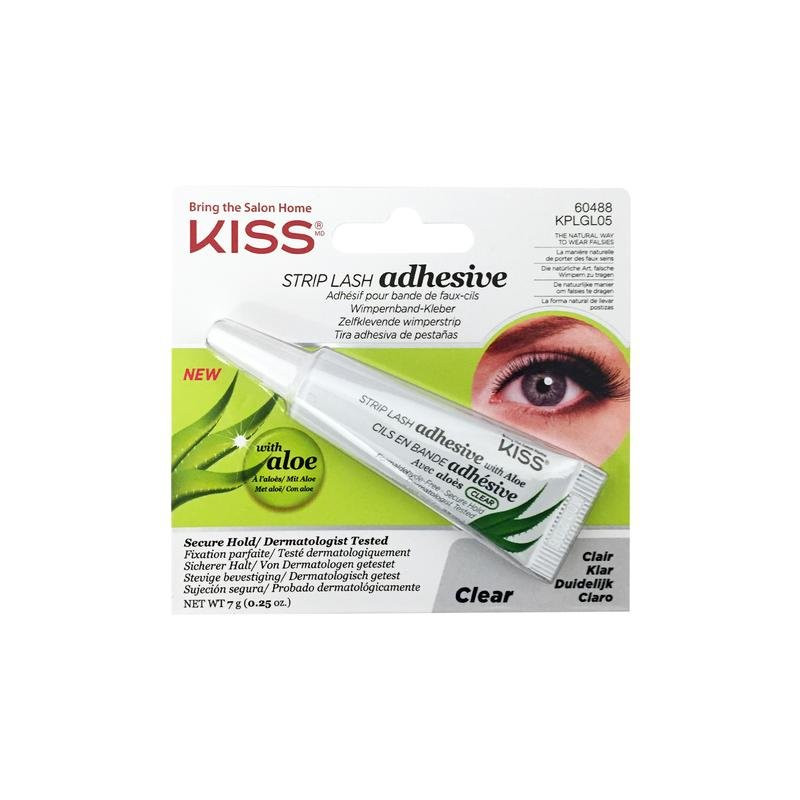 Kiss Strip Lash Adhesive with Aloe Clear